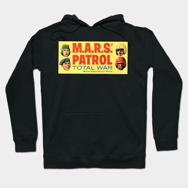 M.A.R.S. Patrol - Total War Gold Key 1960s Hoodie by Desert Owl Designs